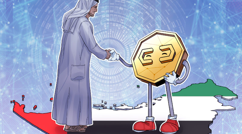 Digital representation of M2 Crypto Exchange's UAE launch